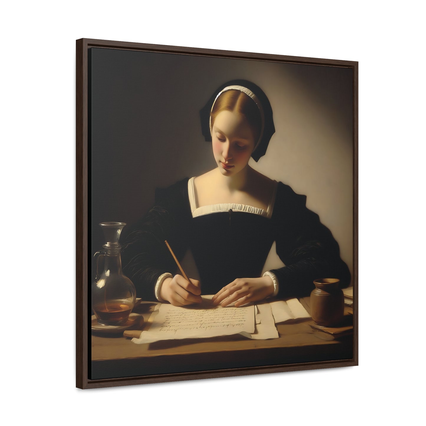 Renaissance Tales Gallery Canvas Wraps, Square Frame