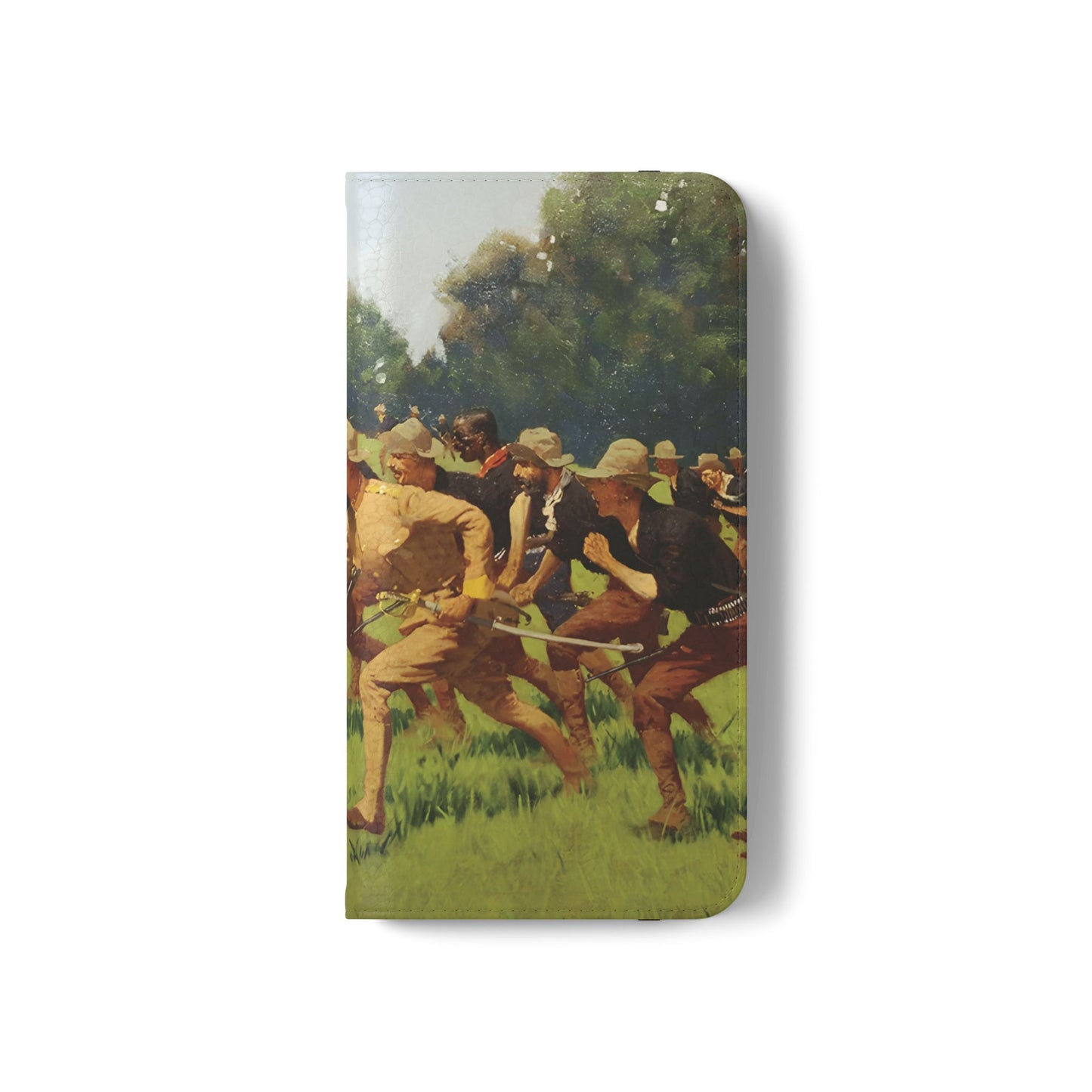 Charge of the Rough Riders at San Juan Hill Flip Cases