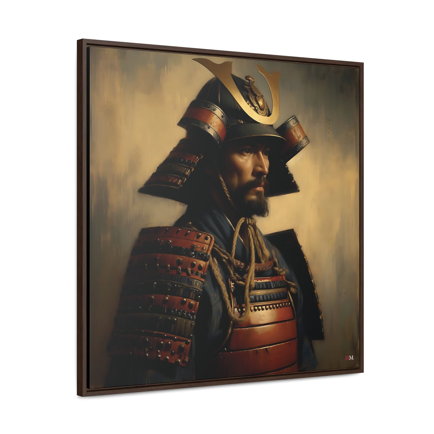 Shogun and Samurai Canvas Wraps, Square Frame 05