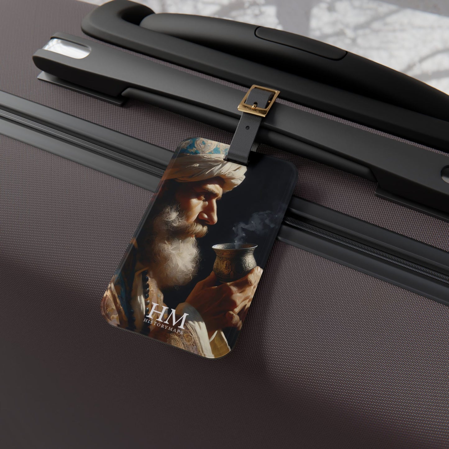 Reflections Over Tea Luggage Tag