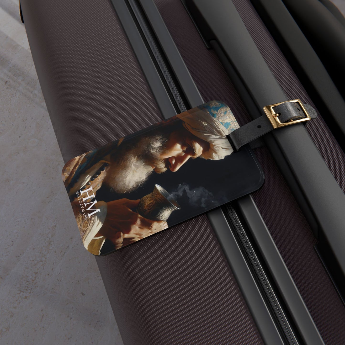 Reflections Over Tea Luggage Tag