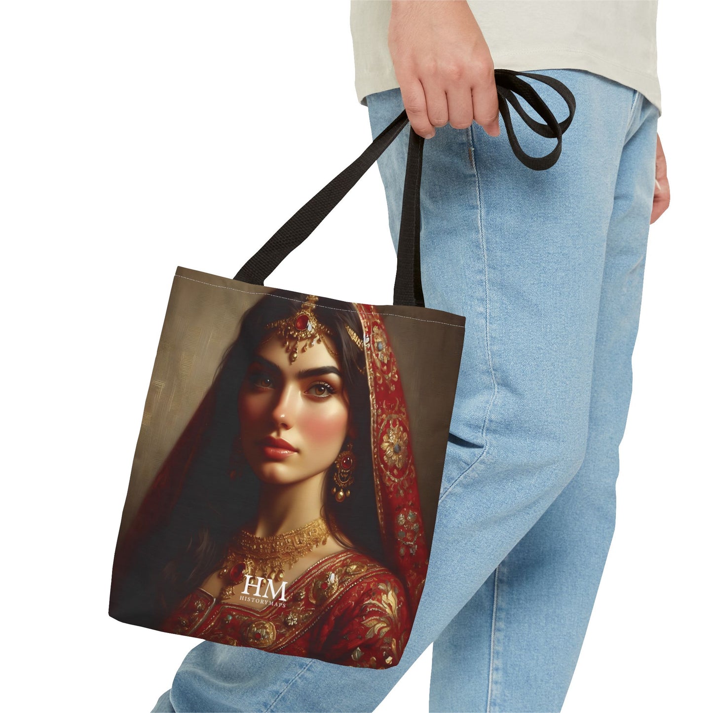 Caucasian Beauty Tote Bag