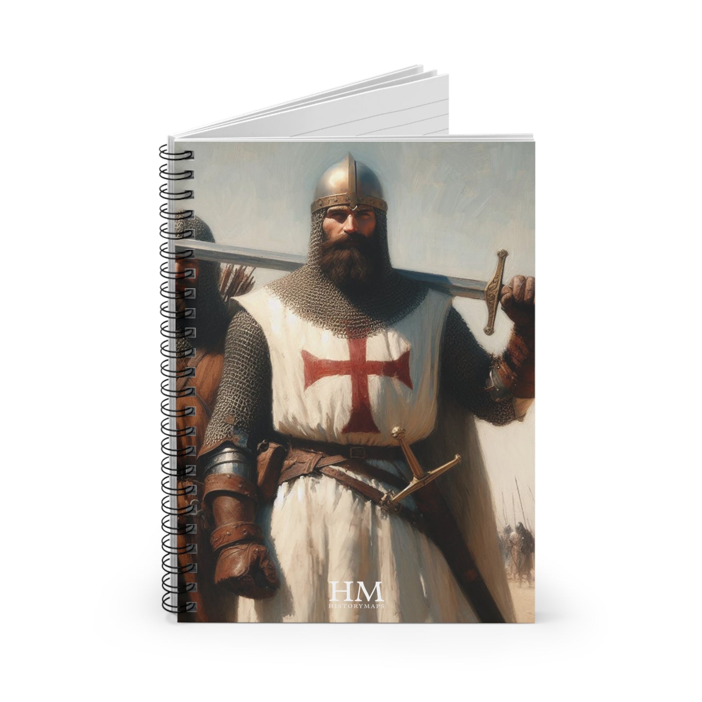 Crusades Spiral Notebook - Ruled Line