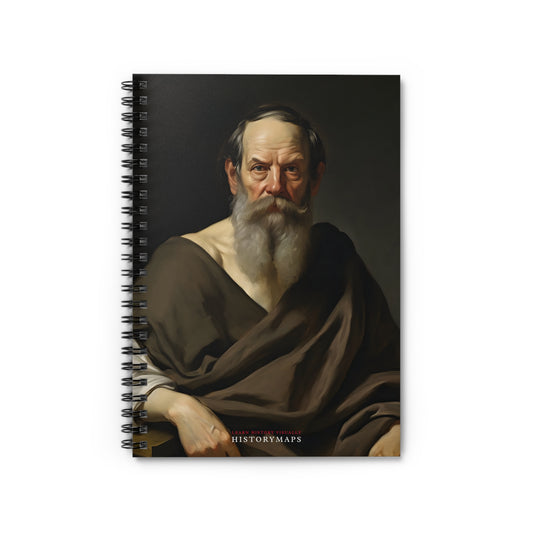 Herodotus Spiral Notebook - Ruled Line