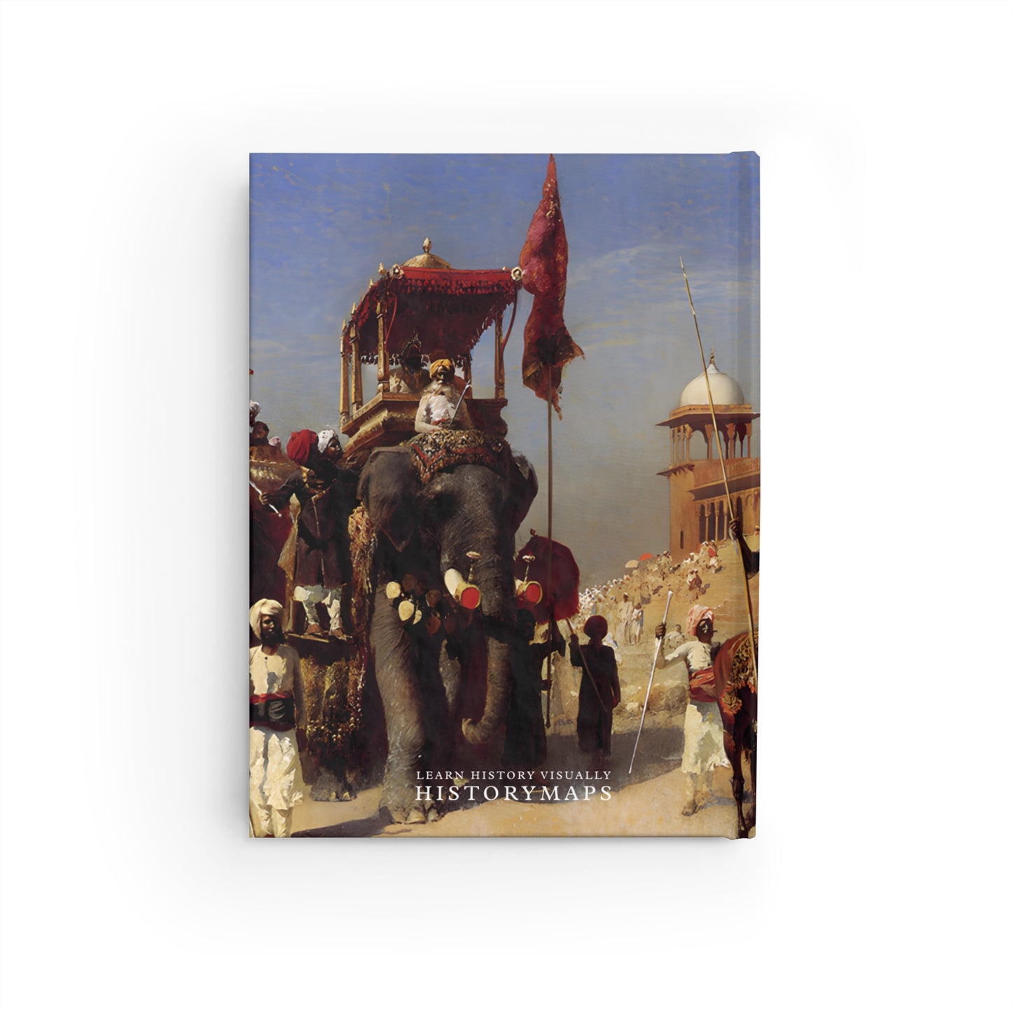 The Great Mogul and His Court Returning from the Great Mosque at Delhi Journal - Blank