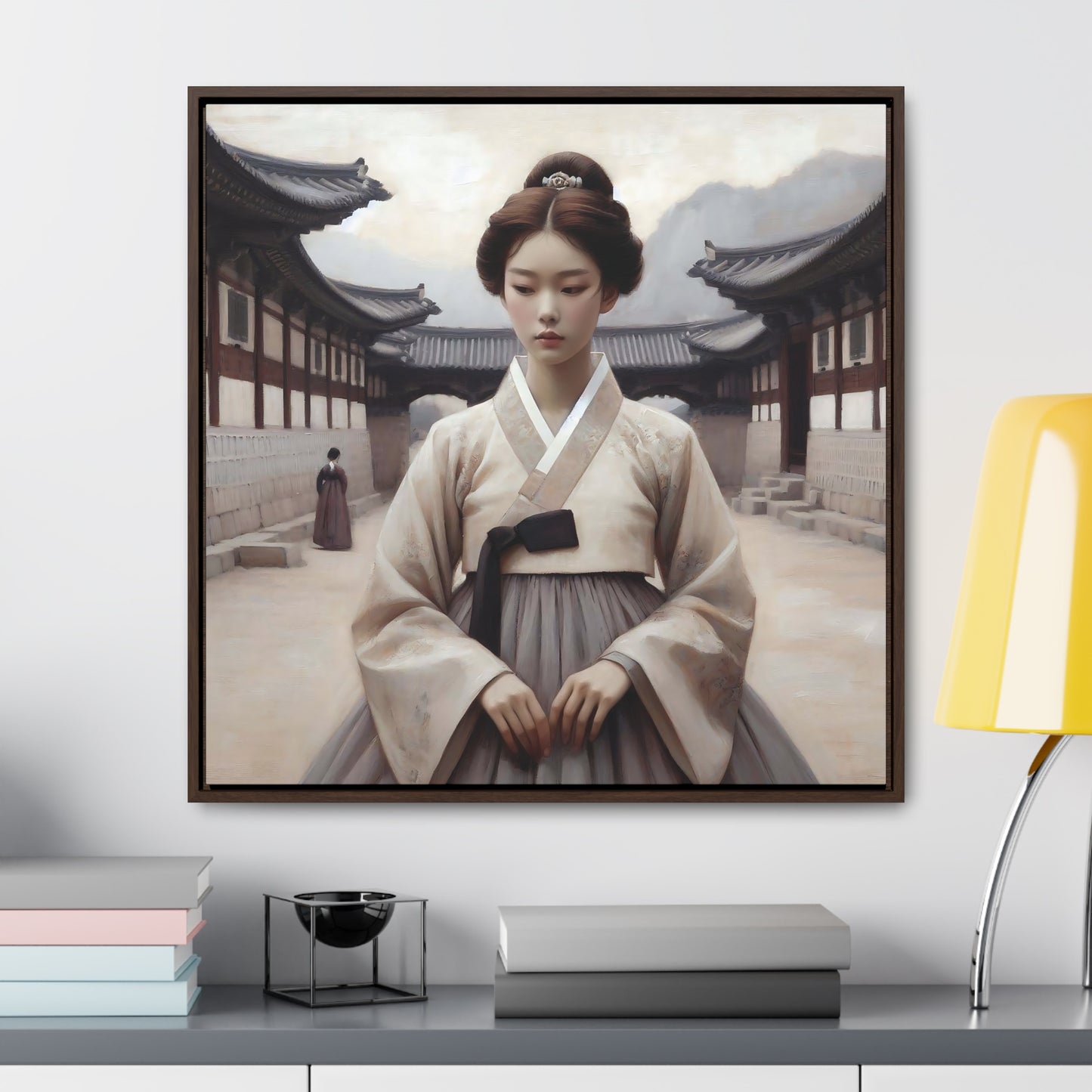 Joseon Beauty Gallery Canvas Wraps, Square Frame