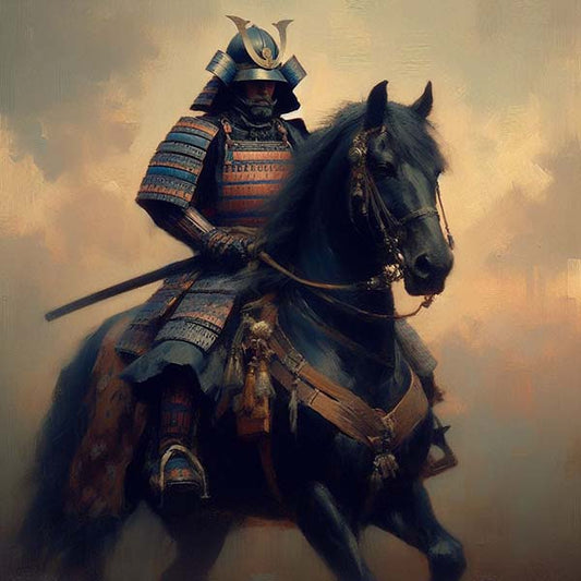 Shogun and Samurai  Digital Artwork 03