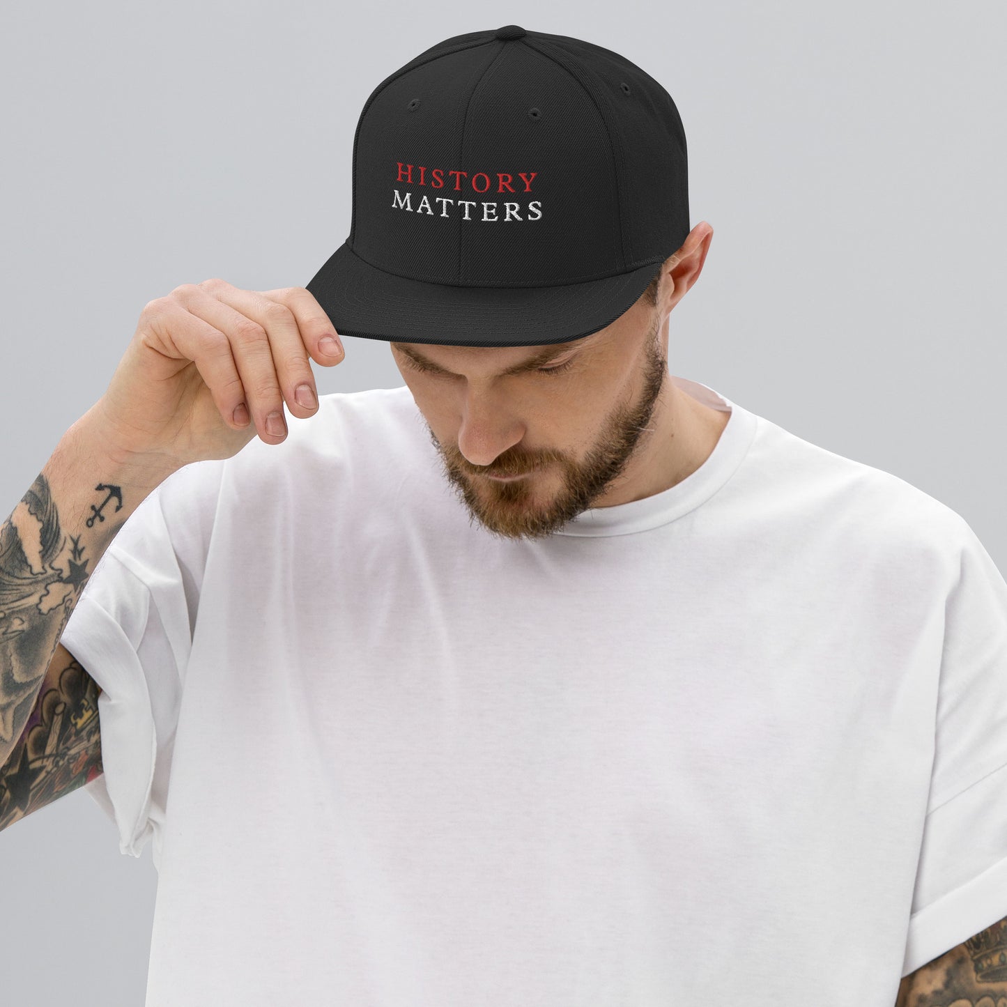 History Matters Snapback Hat