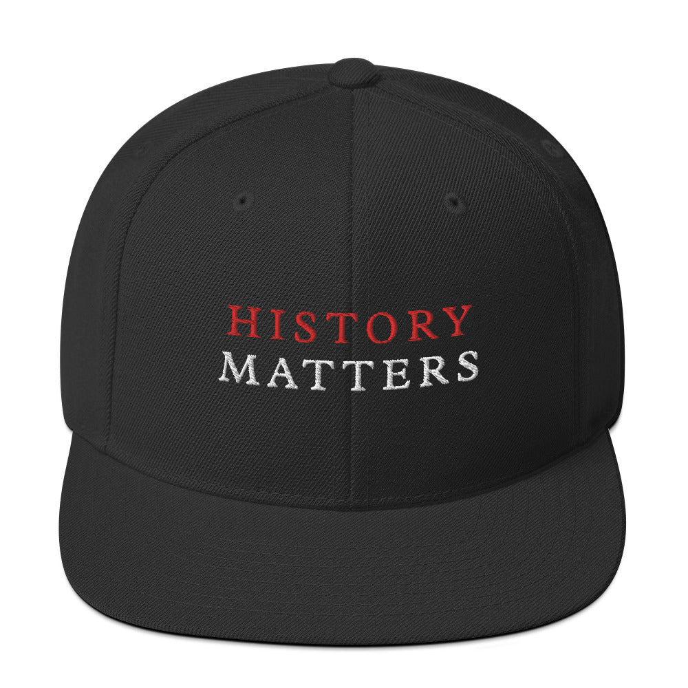 History Matters Snapback Hat