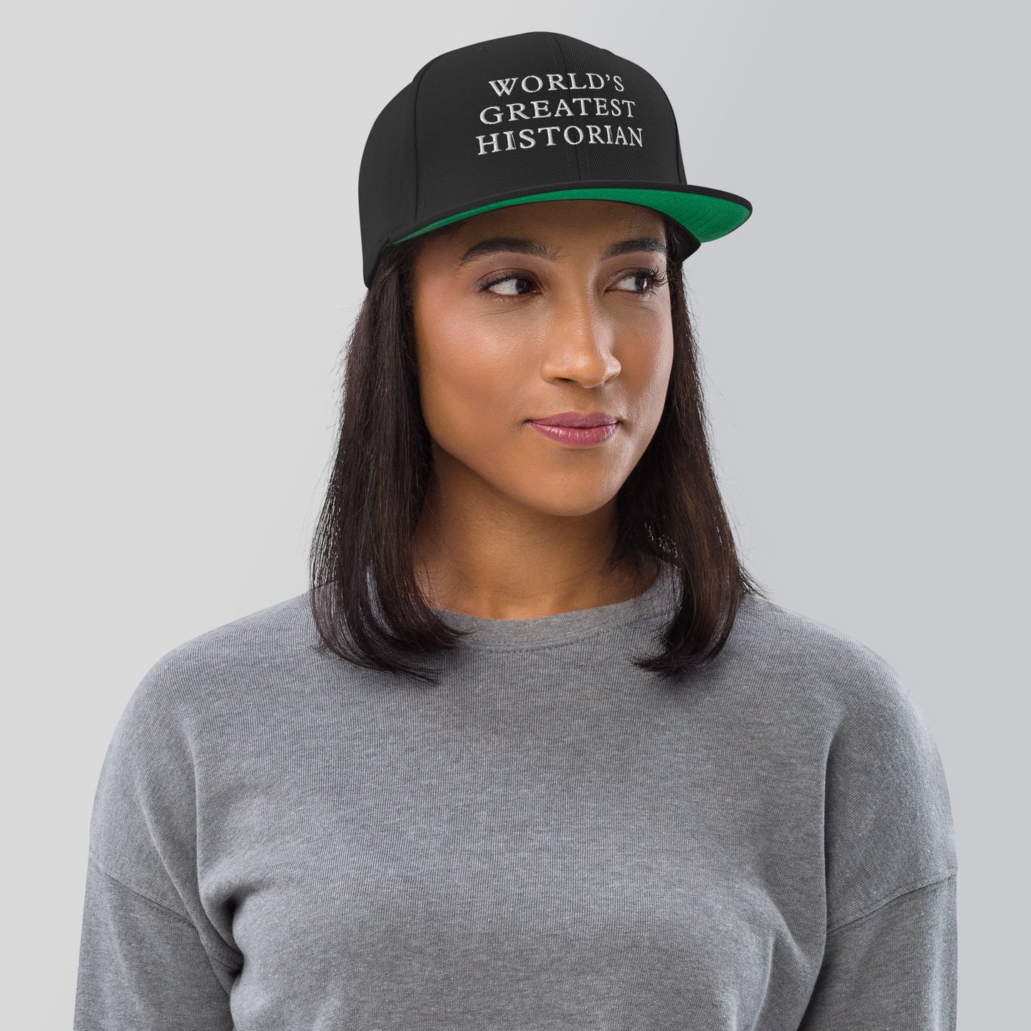 World's Greatest Historian Snapback Hat