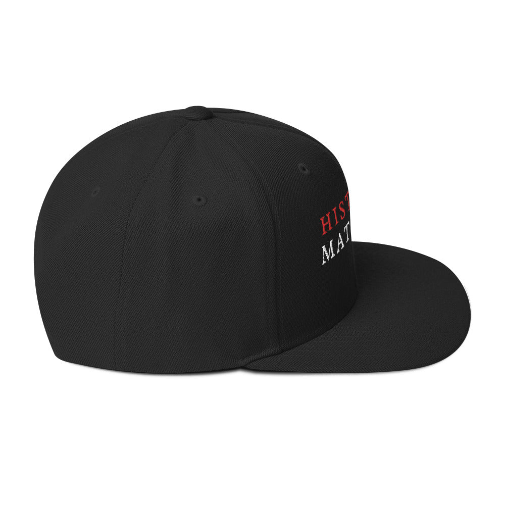 History Matters Snapback Hat