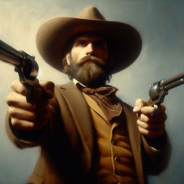 Gunfight at the OK Corral Digital Artwork